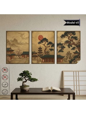 Akıllı Kağıt Statik Tutunma Özellikli Tablo - Poster Diğer (Model- 41)
