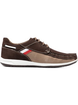 Erkek Sneaker OG-419 John May Kahve Nubuk