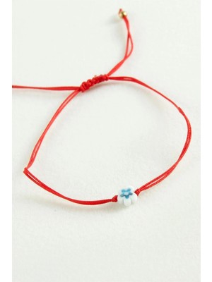 Kocadal Yıldız Boncuk Makrome Ip Bileklik