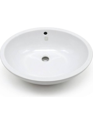 Ece Banyo - Tezgah Altı Hilton Lavabo 46 cm Beyaz - 3095