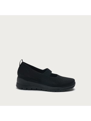 Kadın Sandalet 47 218 K8 Fly Flot Cloth 2003 Black