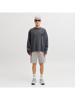 Jack & Jones Erkek Ip ile Baglamali Lastikli Bel Sort- Gordon