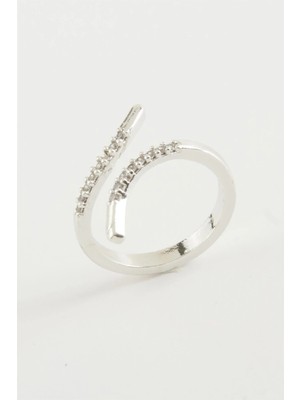 Kocadal Oval Zirkon Taşlı Yüzük