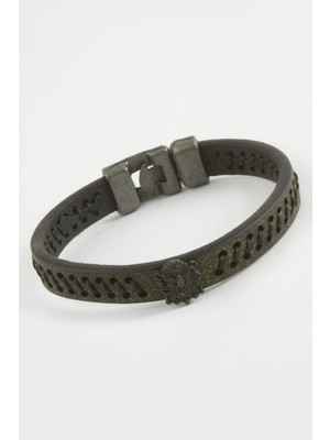 Kocadal Osmanlı Bayrağı Kaliteli Suni Deri Bileklik