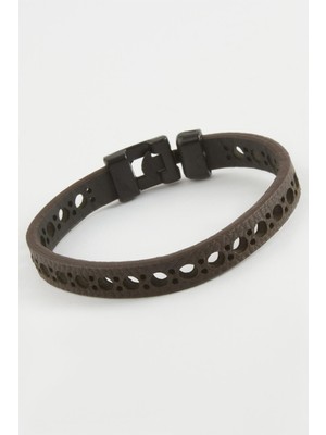 Kocadal Noktalı Kaliteli Suni Deri Bileklik