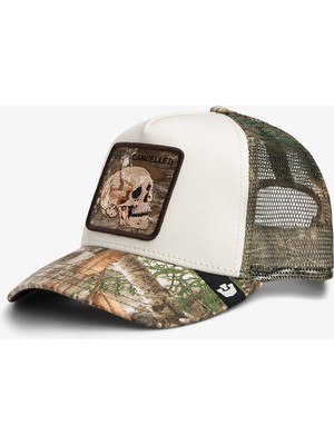 Goorin Bros Realtree Edge Cancelled Skull Unisex Kahverengi Şapka.camuflage