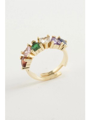 Kocadal Kalp Zirkon Taşlı Yüzük