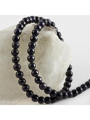 Kocadal Lacivert Yıldız Taşı Parlak 6 mm