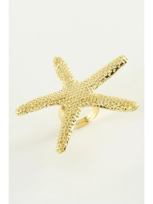 Kocadal Deniz Yıldızı Metal Yüzük