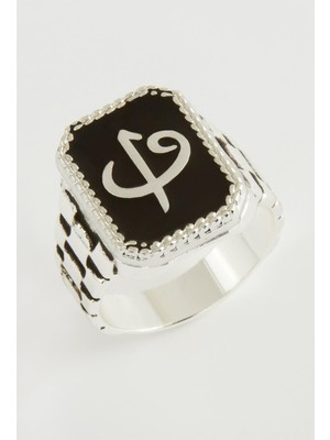 Kocadal Vav Elif Metal Erkek Yüzük