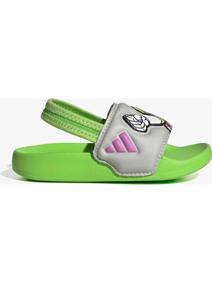 Adidas Adilette Estrap Buzz Çocuk Yeşil Terlik.-