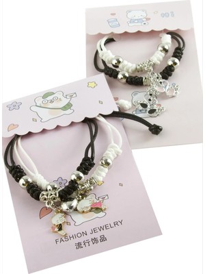 Kocadal 2 Adet Karışık Lüks Ip Bileklik