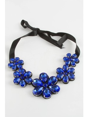 Kocadal Papatya Taşlı Yaka Kolye