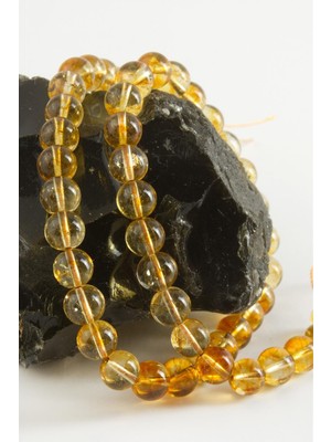 Kocadal 8 mm Sitrin Ceyt Taşı