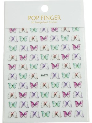 Kocadal Kelebek Tattoo Dövme Sticker