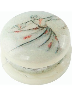 Kocadal Ağaç Kupa Eşarp Mıknatısı 1 Adet