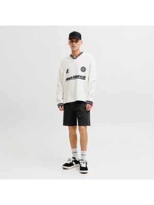 Jack & Jones Erkek Ip ile Baglamali Lastikli Bel Sort- Gordon