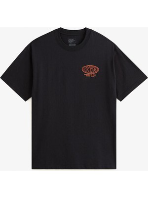 Vans World Tour Loose Erkek Siyah T-Shirt.-
