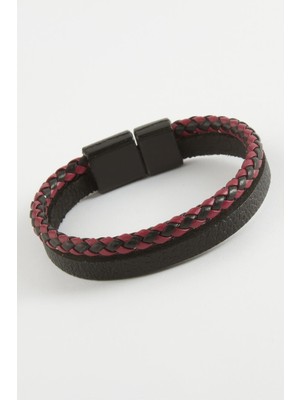 Kocadal Mıknatıslı Orjinal Deri Bileklik