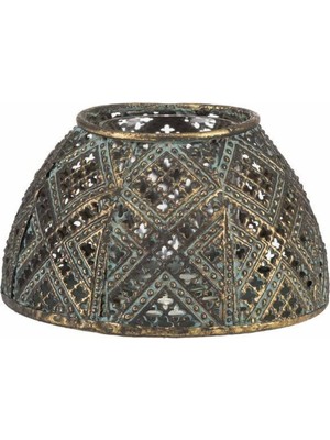 Paşabahçe Karo Metal Tealight Mumluk S - 1 Adet