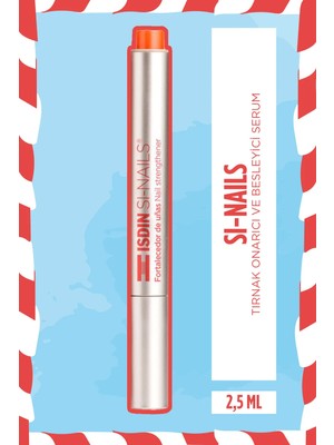 Isdin Si- Nails Serum 2. 5  ml Canlı ve Güçlü Görünüm Sağlayan Tırnak Serumu