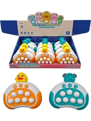 Renklime Işıklı Sesli Köstebek Vurma Oyunu