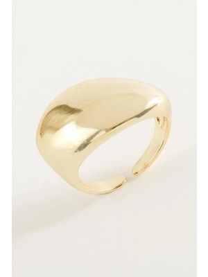 Kocadal Oval Metal Yüzük