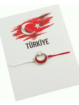 Kocadal Ay Yıldız Ip Bileklik