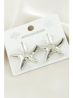 Kocadal Deniz Yıldızı Metal Küpe