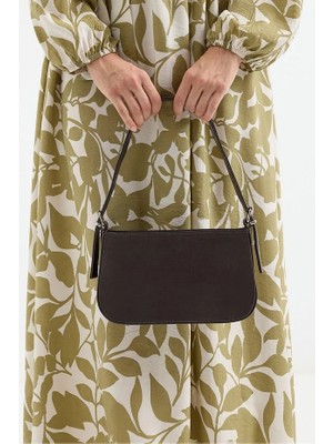 Lovely Store Düz Baget Astarlı 3 Gözlü Basic Omuz ÇANTASI(27X15)