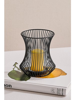 Paşabahçe Lale Metal Mumluk L - 1 Adet