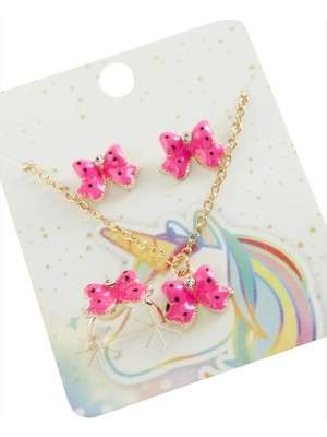 Kocadal Fiyong Mineli Set Kolye