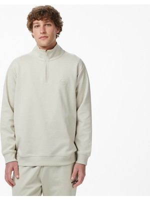 United4 Unıted4 Regular Fit Erkek Krem Sweatshirt.tas