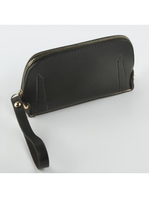 Kocadal Siyah Dikdörtgen Deri Cüzdan