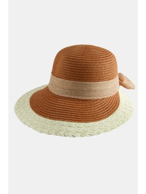 Kocadal Fiyonglu Hasır Şapka