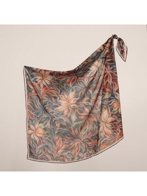 Piramit Naturel Eşarp | Renkli Esinti