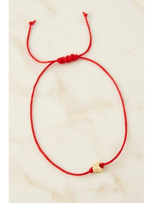 Kocadal Kelebek Makrome Ip Bileklik