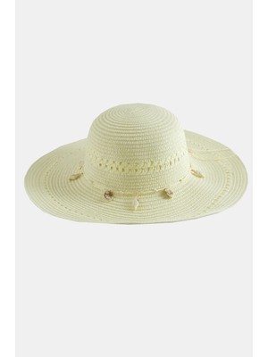 Kocadal Deniz Kabuğu Hasır Şapka