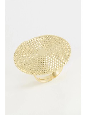 Kocadal Hasır Görünümlü Metal Yüzük