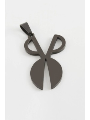 Kocadal Makas Çelik Kolye Ucu 4 cm