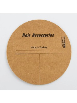 Kocadal Yuvarlak Saç Aksesuar Kartı