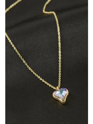 Kocadal Kalp Taşlı Kolye