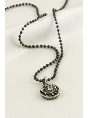 Kocadal Osmanlı Bayrağı Top Zincirli Erkek Kolye