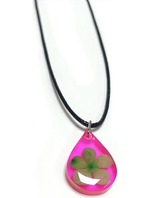 Kocadal Kartopu Çiçeği Damla Epoksi Kolye