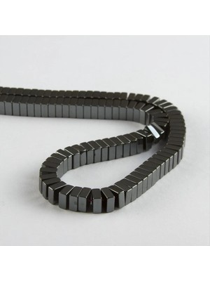 Kocadal Hematit Kalın Kare Taşı 6 mm