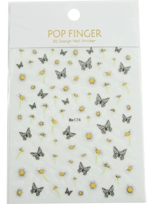 Kocadal Kelebek Tattoo Dövme Sticker