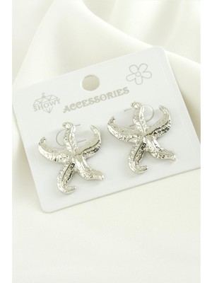 Kocadal Deniz Yıldızı Trend Metal Küpe