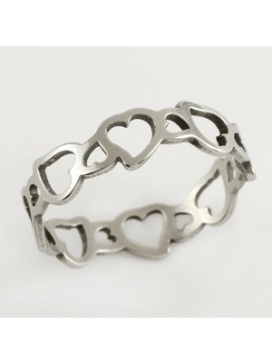 Kocadal Kalp Lüks Çelik Yüzük