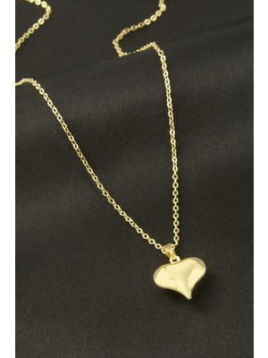 Kocadal Kalp Şekilli Uçlu Kolye