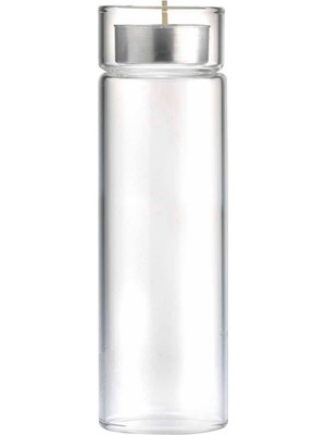 Paşabahçe Tube Tealight 17.5 cm Mumluk - 1 Adet